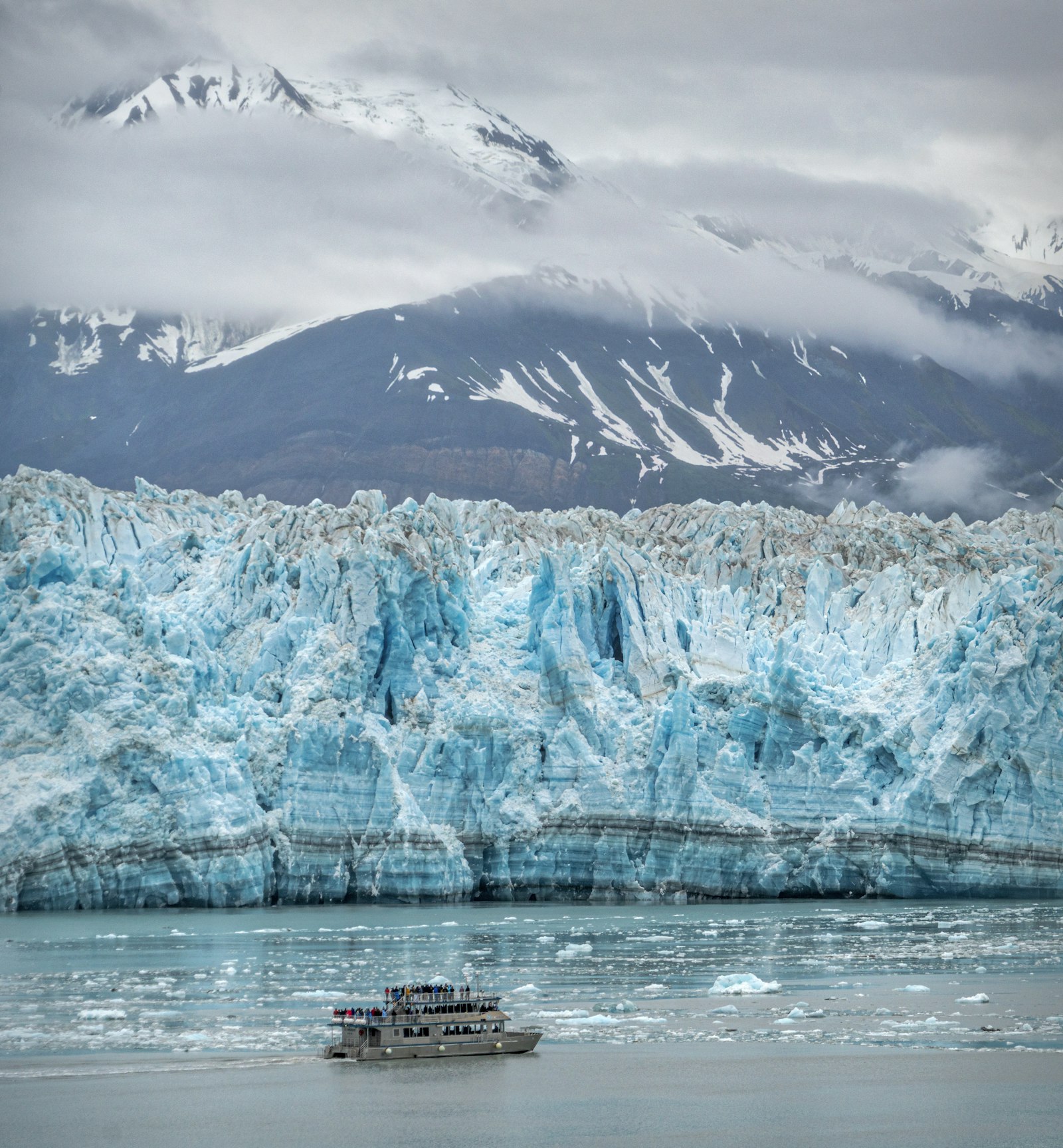 Glacier and fjord scenery near Valdez Alaska